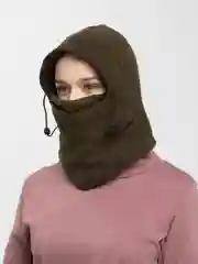 Зеленый балаклава флисовая