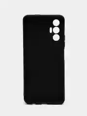 Черный чехол для Tecno POVA 3, прозрачный (Техно Пова 3)