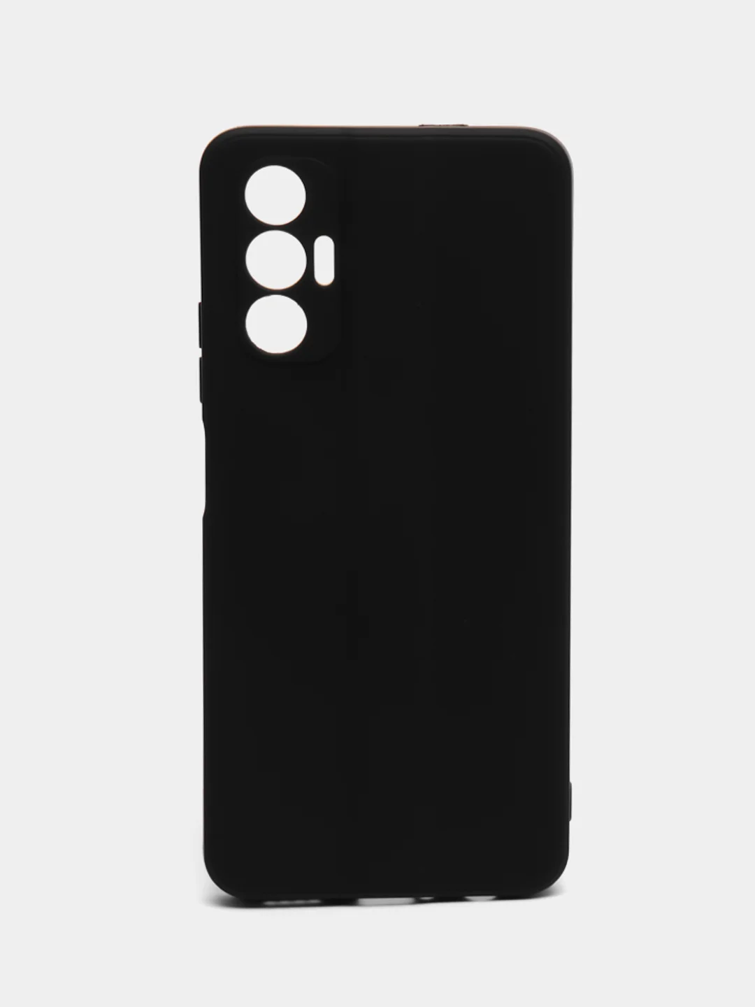 Черный чехол для Tecno POVA 3, прозрачный (Техно Пова 3)