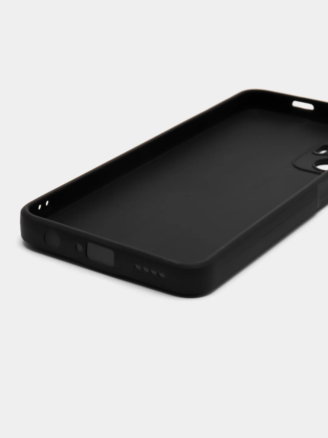 Черный чехол для Tecno POVA 3, прозрачный (Техно Пова 3)