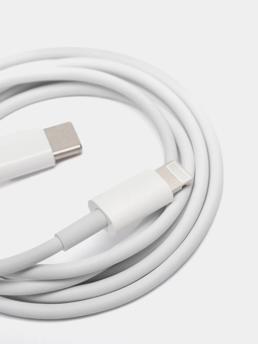 Белый кабель зарядный PD для Apple iPhone USB .Type-C/Lightning(+ для Iphone 13 / 13 PRO )