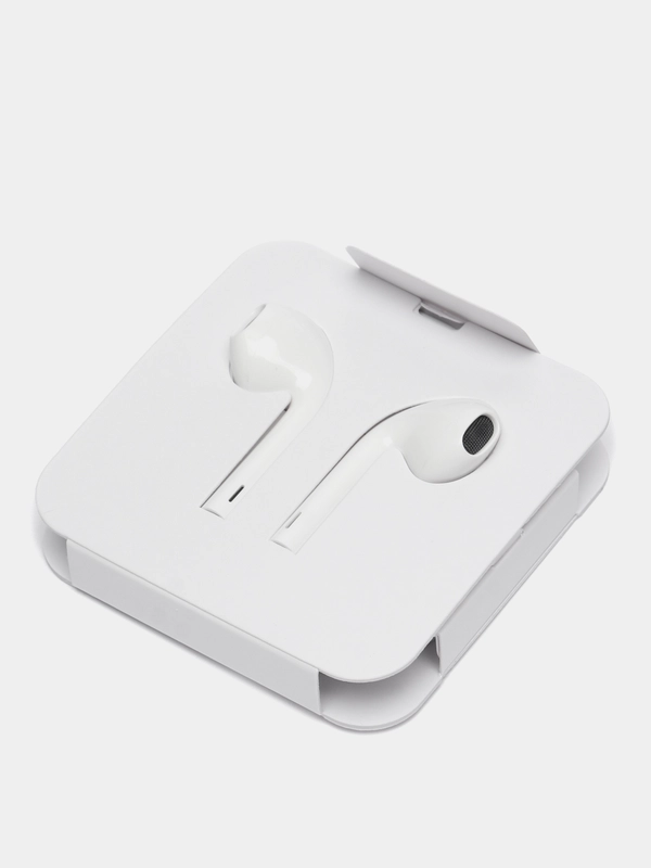 Наушники проводные Lightning для iPhone 7-14 с микрофоном ( Без Bluetooth)