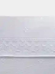 Тюль на кухню без шторной ленты, 210х165 см