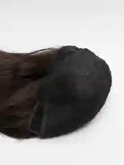Черный парик  имитация натуральных волос