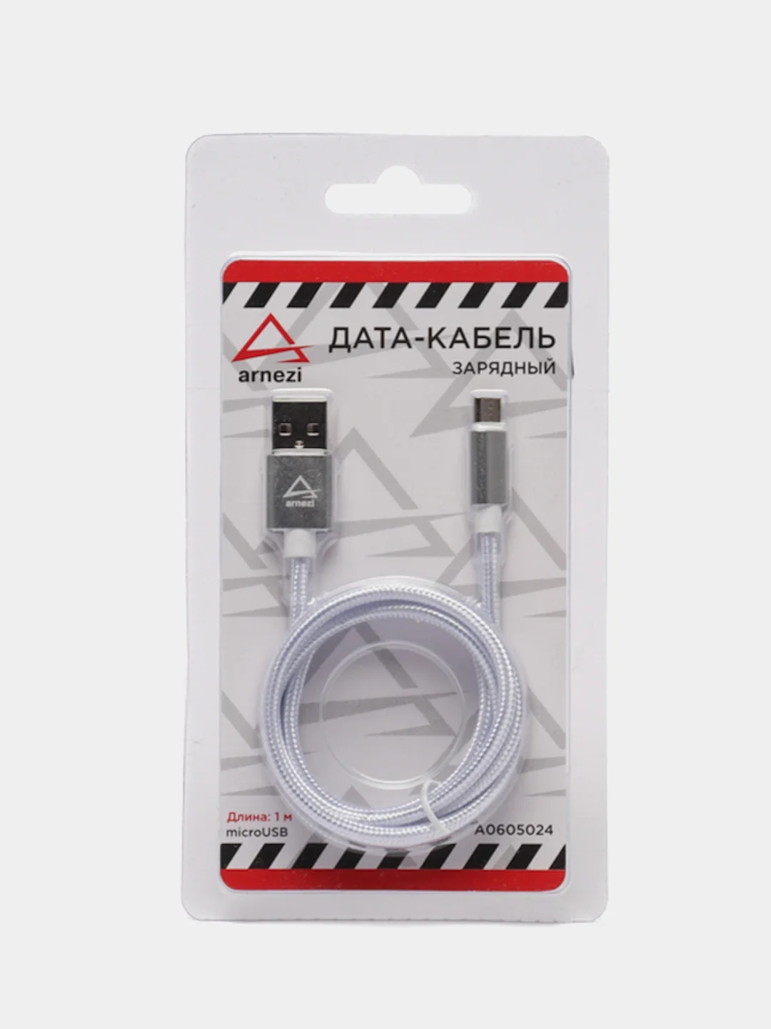 Белый кабель Arnezi для зарядки и передачи данных, micro USB