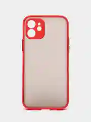 Красный чехол противоударный матовый Apple IPhone XR, 11, 12