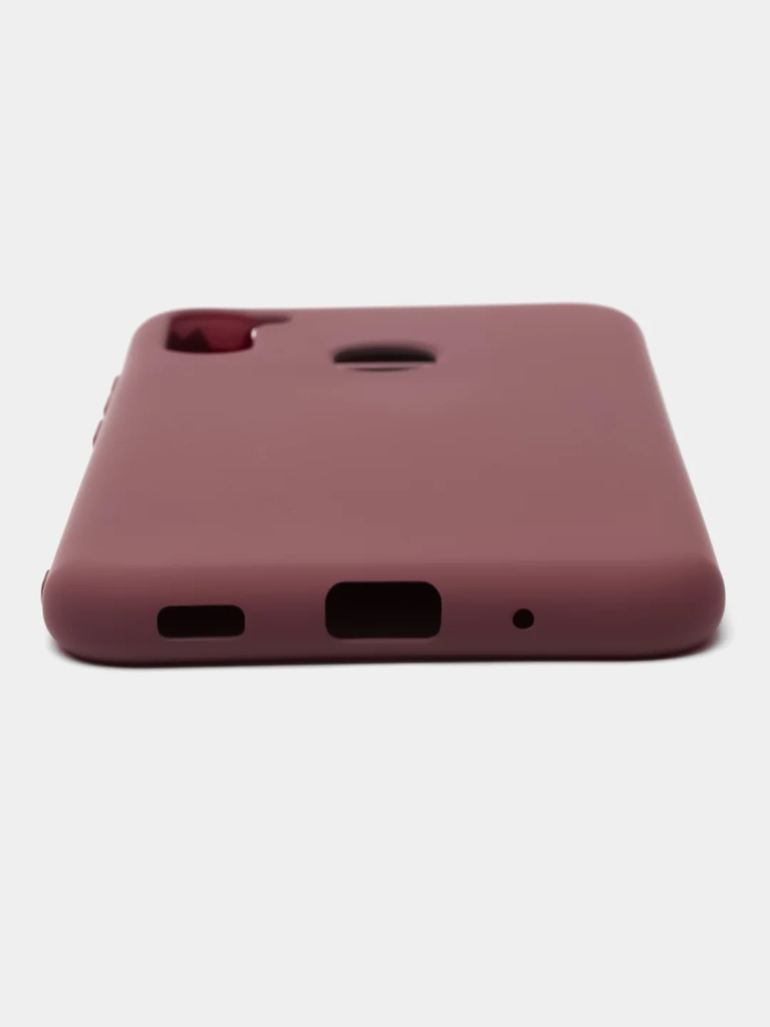Бордовый чехол Silicone Case Samsung A12, M12, A11, A10, A3, A02s, A01, A01 Core