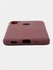 Бордовый чехол Silicone Case Samsung A12, M12, A11, A10, A3, A02s, A01, A01 Core