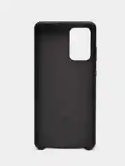 Темно-синий чехол Silicone Case Samsung A9, A8, A8+, A7, A72, A70, A6, A6+, A5, A52, A51, A50