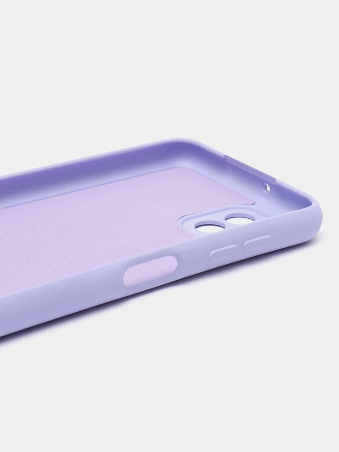 Лавандовый чехол Silicone Case для Samsung A42, A41, A40, A32, A31, A30, A3, A22, A21s, A20