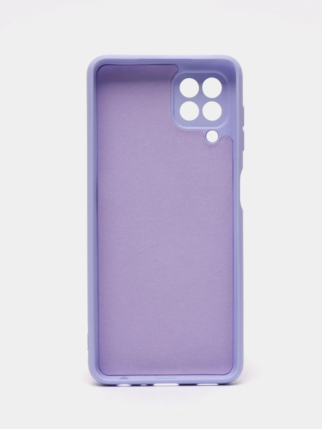 Лавандовый чехол Silicone Case для Samsung A42, A41, A40, A32, A31, A30, A3, A22, A21s, A20