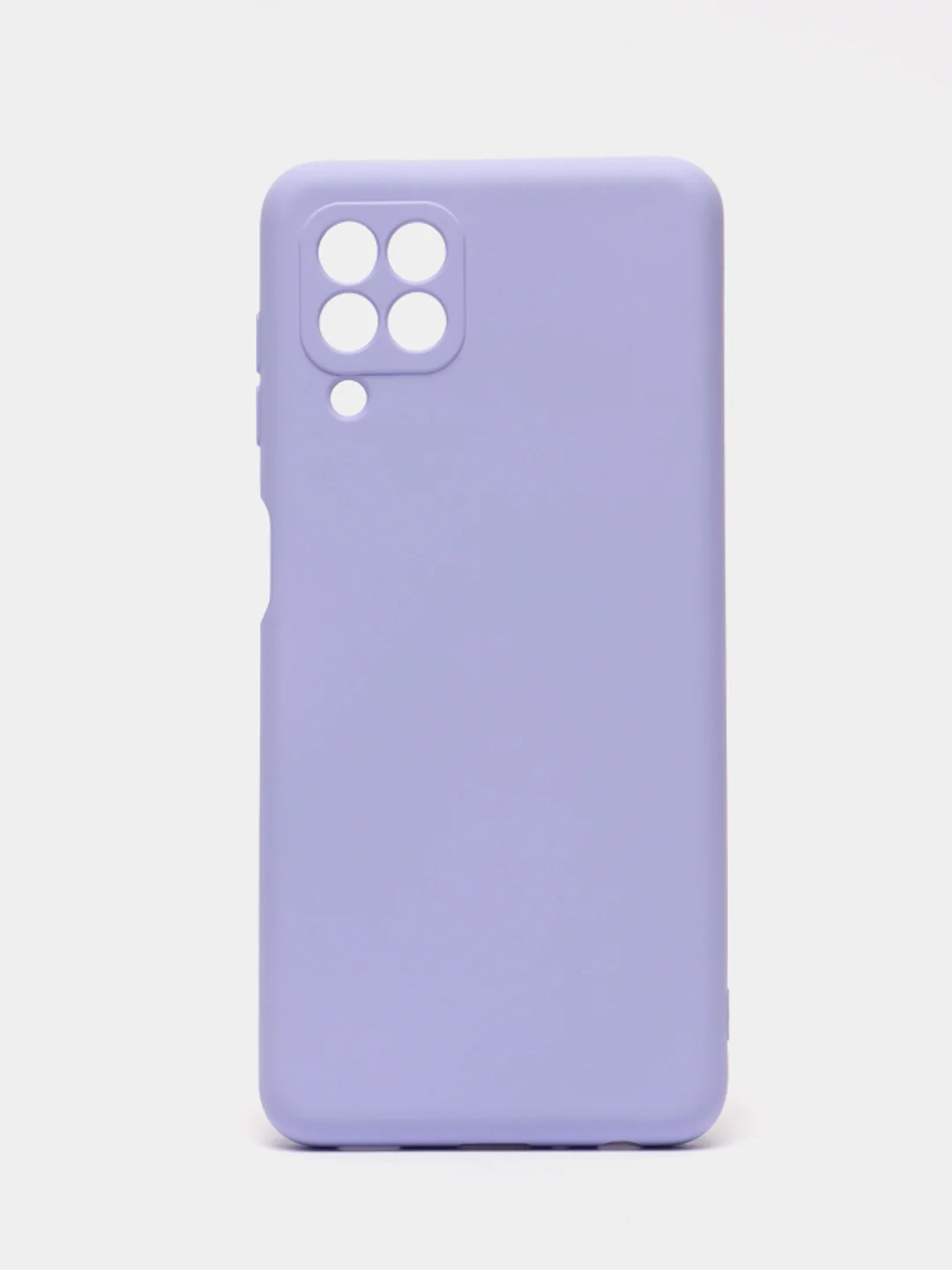 Лавандовый чехол Silicone Case для Samsung A42, A41, A40, A32, A31, A30, A3, A22, A21s, A20