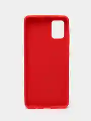 Красный чехол Silicone Case Samsung A9, A8, A8+, A7, A72, A70, A6, A6+, A5, A52, A51, A50