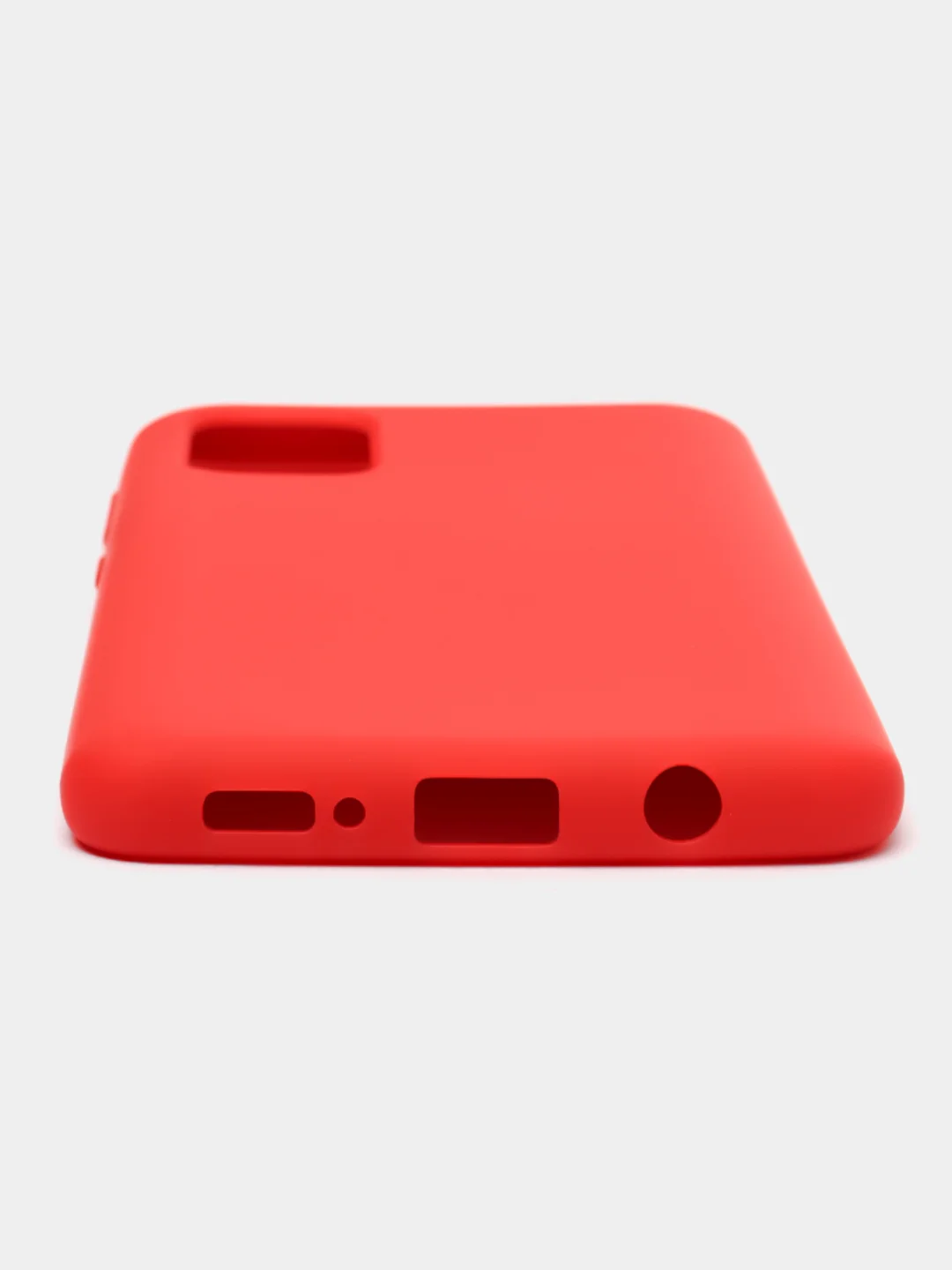Красный чехол Silicone Case Samsung A9, A8, A8+, A7, A72, A70, A6, A6+, A5, A52, A51, A50