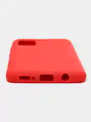 Красный чехол Silicone Case Samsung A9, A8, A8+, A7, A72, A70, A6, A6+, A5, A52, A51, A50
