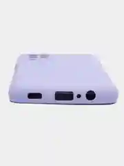 Лавандовый чехол Silicone Case Samsung A12, M12, A11, A10, A3, A02s, A01, A01 Core
