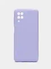 Лавандовый чехол Silicone Case Samsung A12, M12, A11, A10, A3, A02s, A01, A01 Core