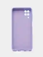 Лавандовый чехол Silicone Case Samsung A12, M12, A11, A10, A3, A02s, A01, A01 Core