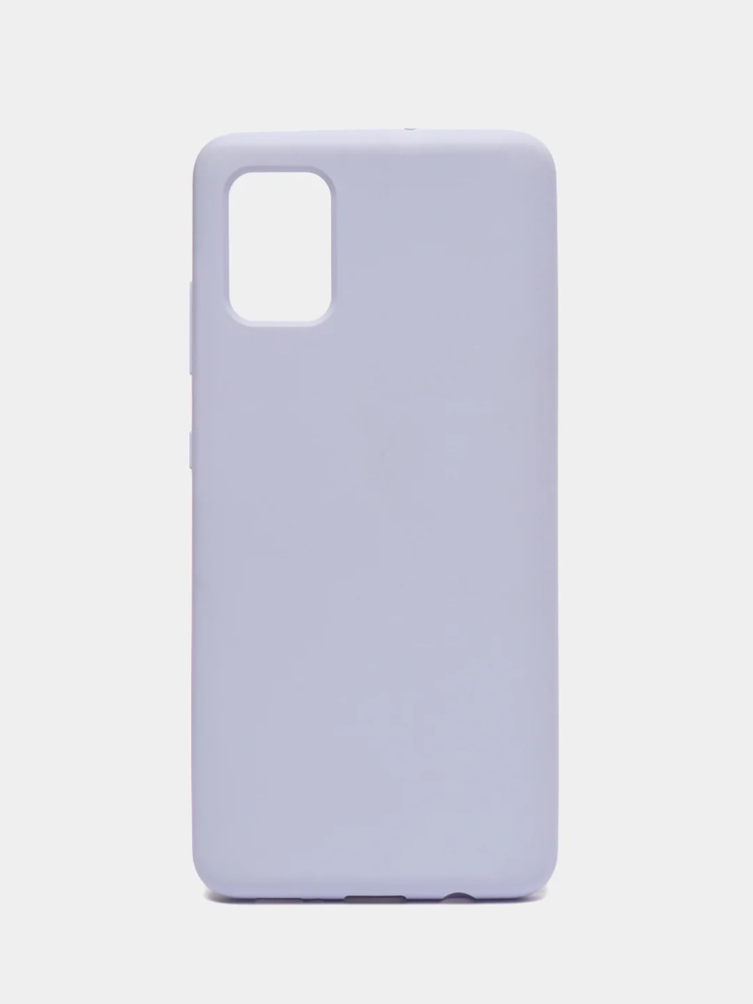 Лавандовый чехол Silicone Case Samsung A9, A8, A8+, A7, A72, A70, A6, A6+, A5, A52, A51, A50