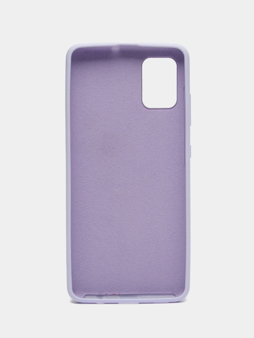 Лавандовый чехол Silicone Case Samsung A9, A8, A8+, A7, A72, A70, A6, A6+, A5, A52, A51, A50