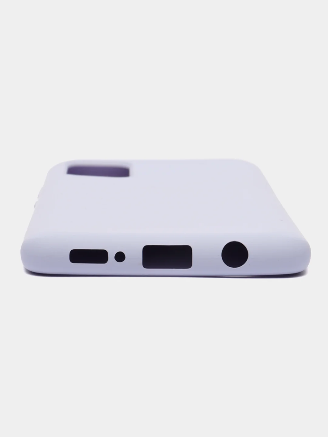 Лавандовый чехол Silicone Case Samsung A9, A8, A8+, A7, A72, A70, A6, A6+, A5, A52, A51, A50