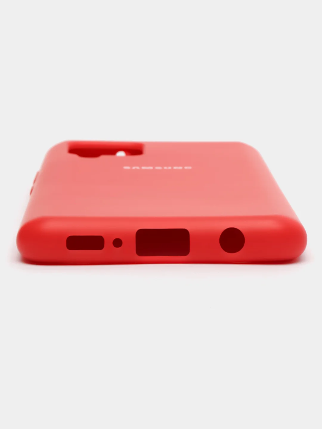 Красный чехол Silicone Case для Samsung A42, A41, A40, A32, A31, A30, A3, A22, A21s, A20