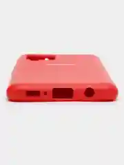 Красный чехол Silicone Case для Samsung A42, A41, A40, A32, A31, A30, A3, A22, A21s, A20