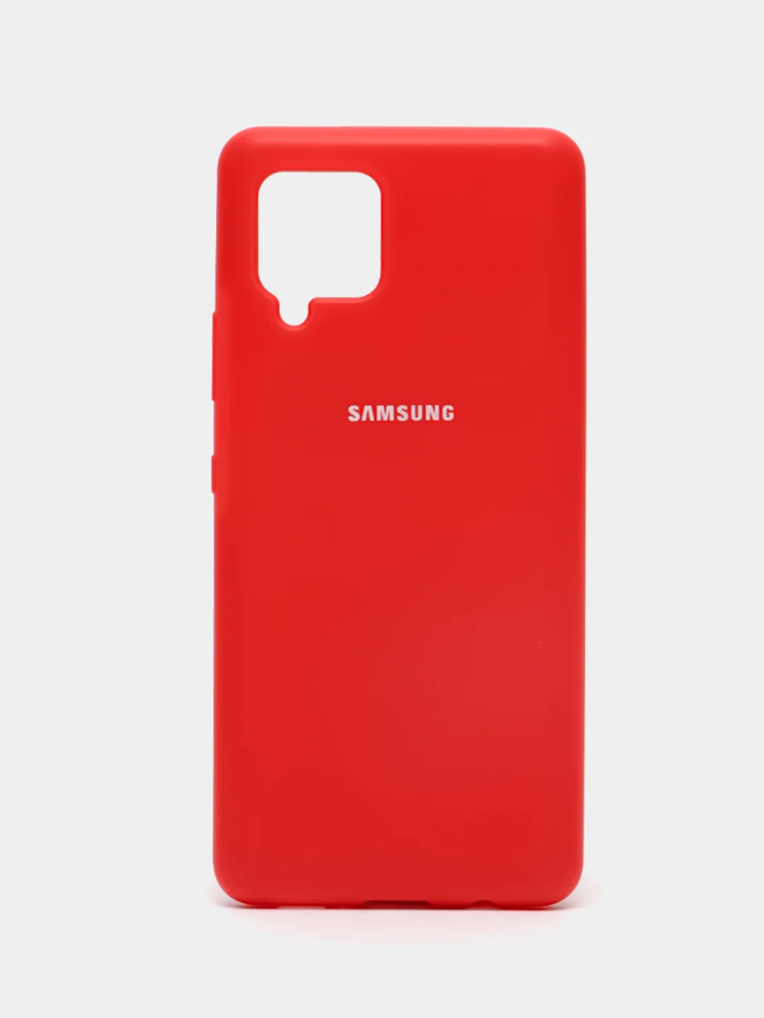 Красный чехол Silicone Case для Samsung A42, A41, A40, A32, A31, A30, A3, A22, A21s, A20