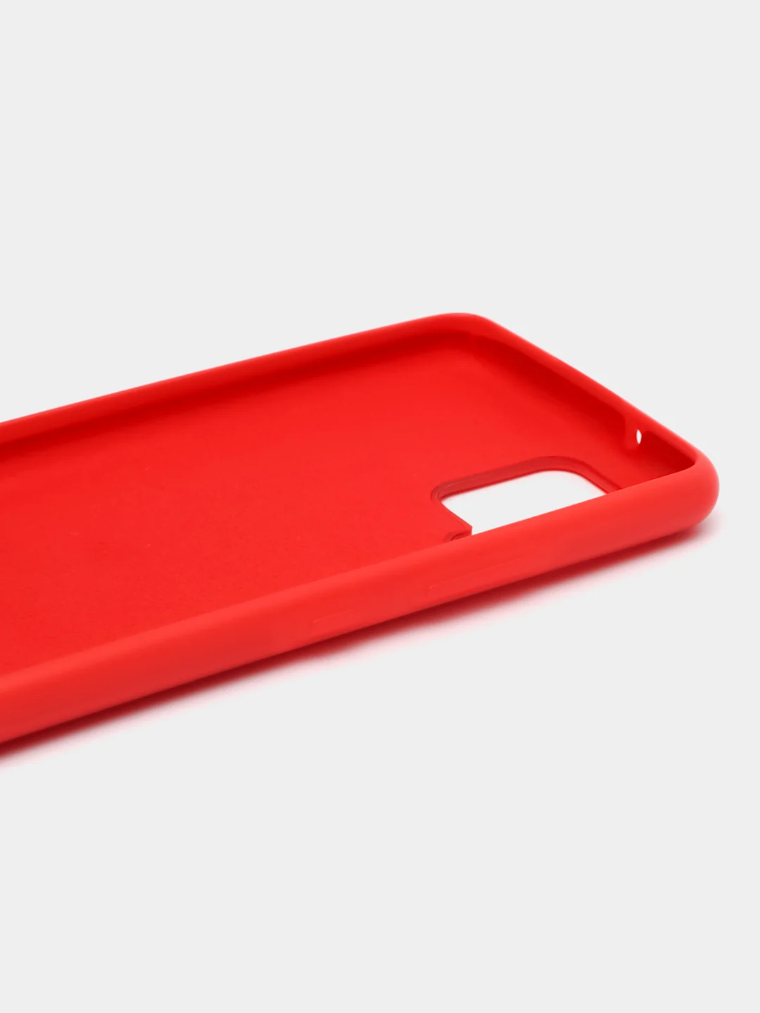 Красный чехол Silicone Case для Samsung A42, A41, A40, A32, A31, A30, A3, A22, A21s, A20