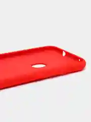 Красный чехол Silicone Case Samsung A12, M12, A11, A10, A3, A02s, A01, A01 Core