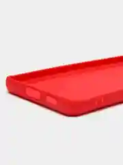 Красный чехол Silicone Case для Samsung S8, S8+, S9, S9+, S21, S21+, S21 Ultra