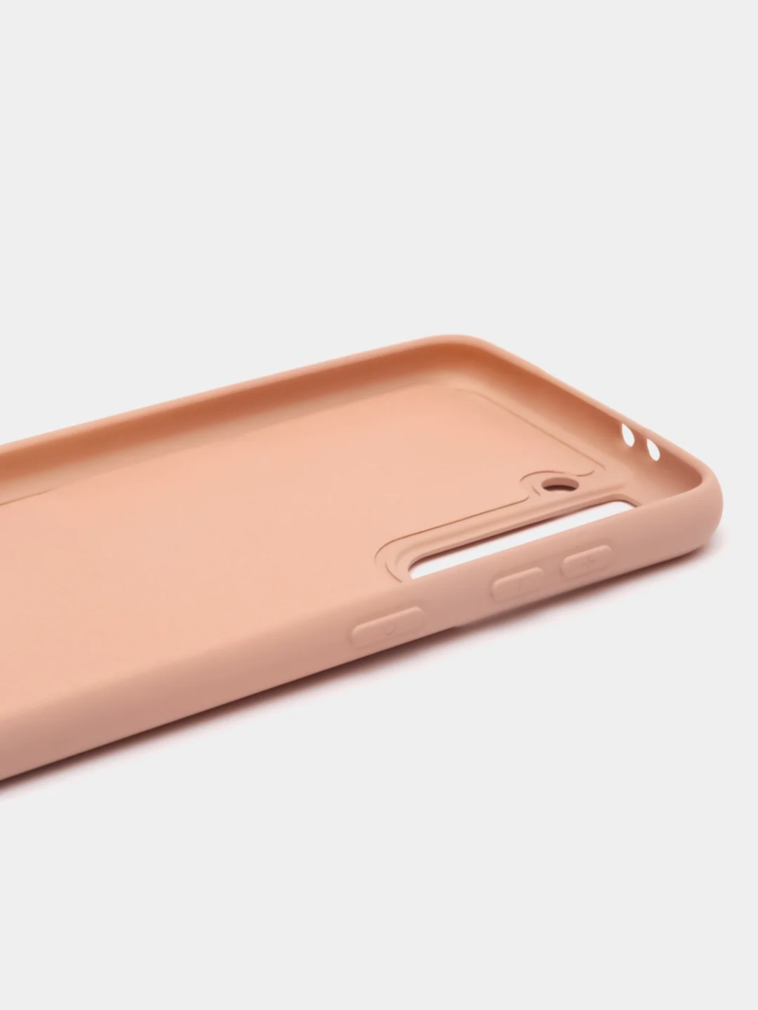 Пудровый чехол Silicone Case для Samsung S8, S8+, S9, S9+, S21, S21+, S21 Ultra