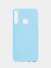 Голубой чехол Huawei Honor 9C / P40 Lite E, Хуавей Хонор 9С, силиконовый цветной матовый