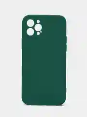 Зеленый защитный чехол для iPhone 12 / 12 mini / 12 Pro / 12 Pro Max силиконовый