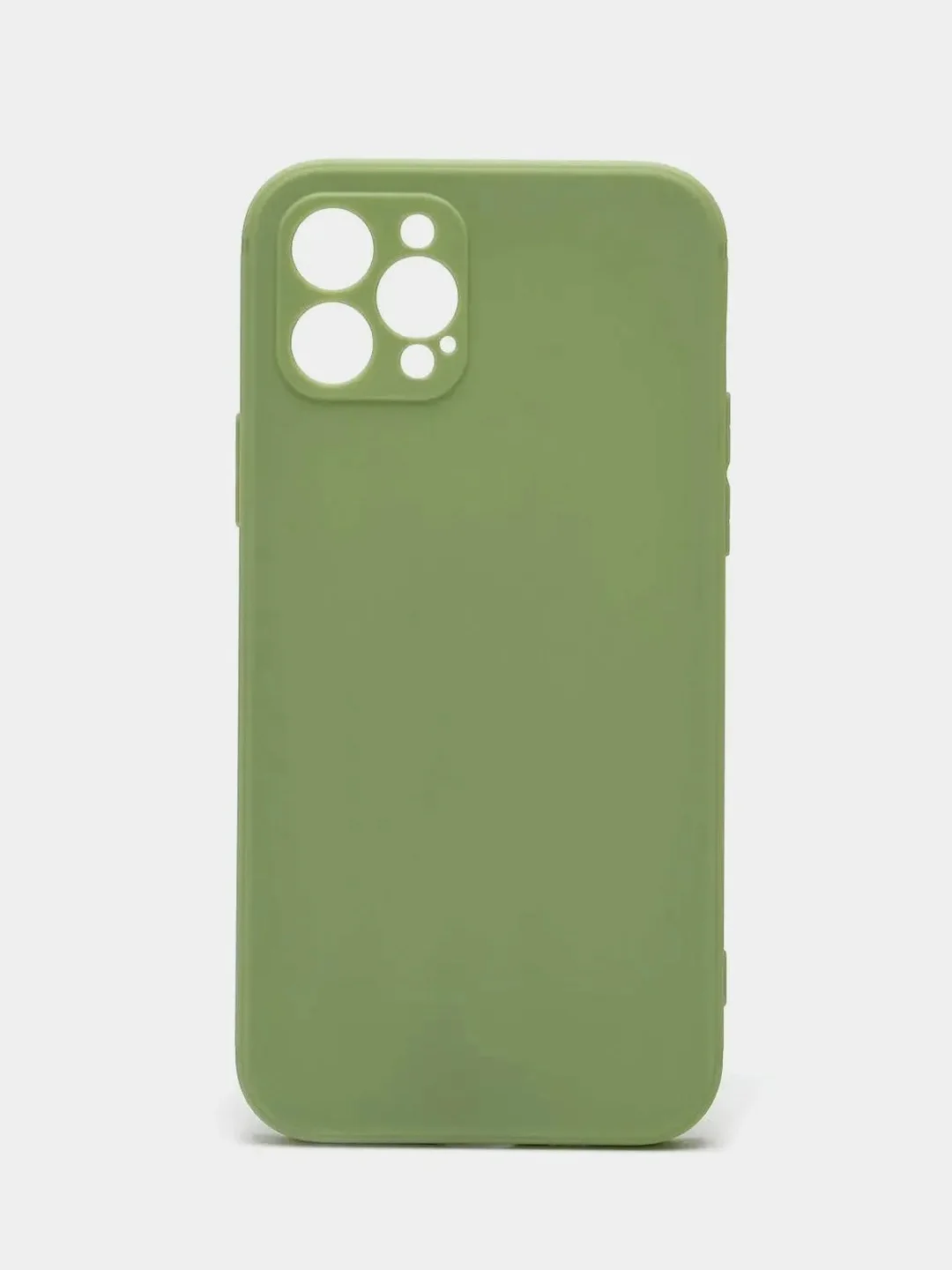 Лайм защитный чехол для iPhone 12 / 12 mini / 12 Pro / 12 Pro Max силиконовый