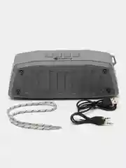Хром портативная Bluetooth-колонка Newrixing NR-4019