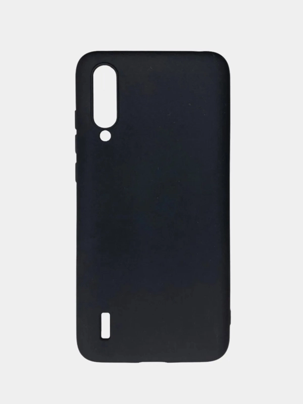 Чехол для Xiaomi Mi 9 Lite / Mi CC9, A3 Lite, Сяоми Ми 9 Лайт / Ми СС9 черный силиконовый