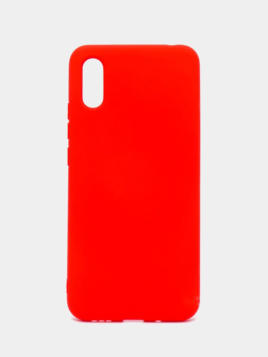 Красный чехол силиконовый для Xiaomi Redmi 9A