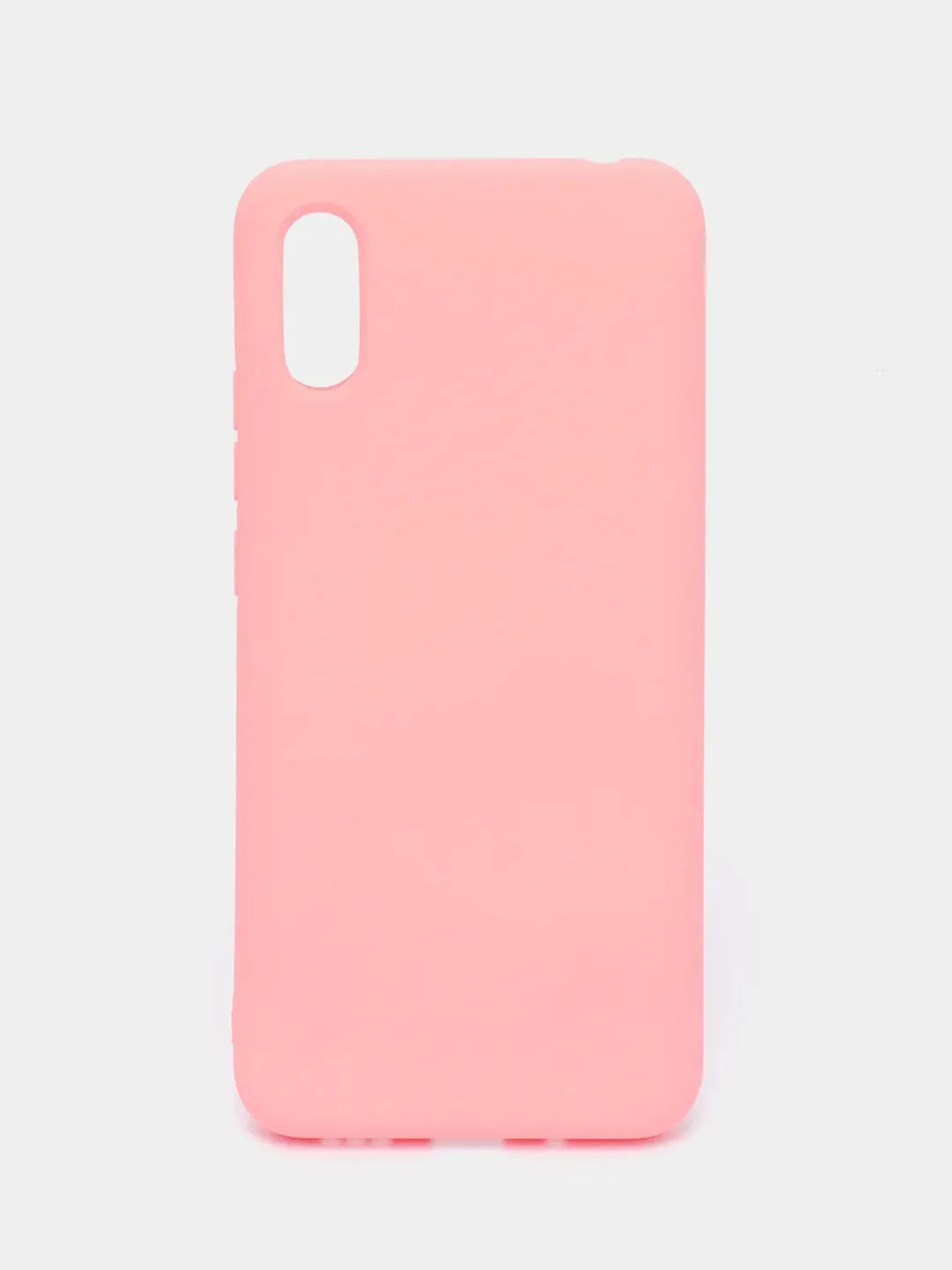 Розовый чехол силиконовый для Xiaomi Redmi 9A