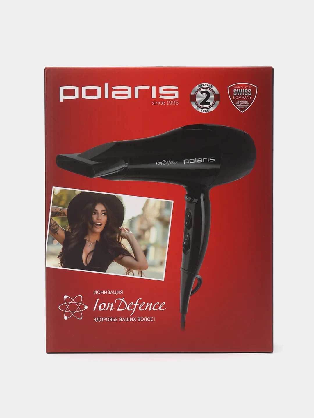 Фен Polaris PHD 2256Ti, черный