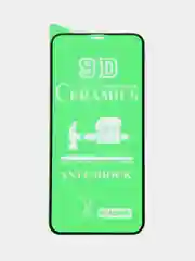 Черный защитное стекло, жидкое стекло, керамическое для iPhone