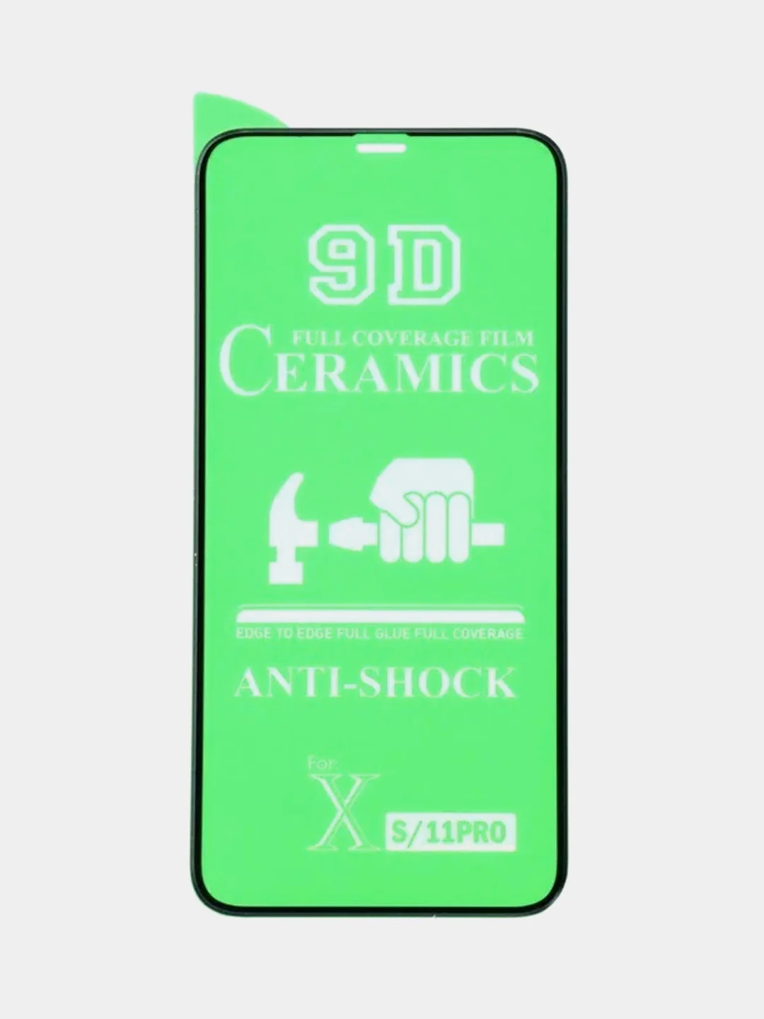Белый защитное стекло, жидкое стекло, керамическое для iPhone