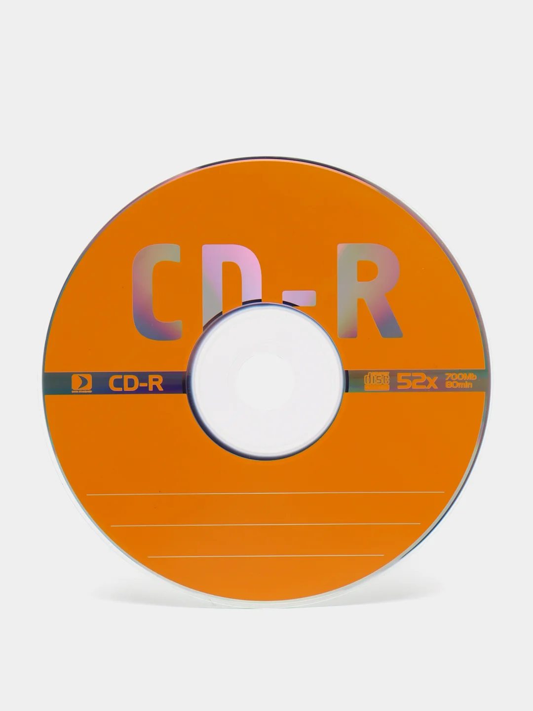 Диск CD-R Data Standard, 52x, 700 Мб, 1 диск