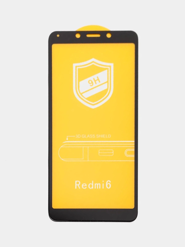 Защитное стекло на Xiaomi Redmi 6