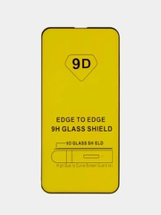 Защитное стекло для Apple iPhone 14 Plus / 13 Pro Max 9D, с черной рамкой