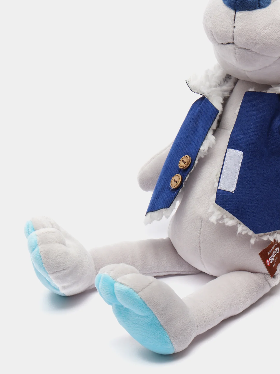 Мягкая игрушка Кролик Михалыч в Жилетке, Maxitoys Luxury, 25 см