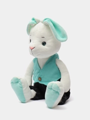 Мягкая игрушка Кролик Тони в Жилетке и Штанах, Maxitoys Luxury, 30 см