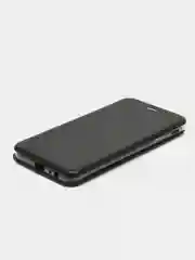 Черный чехол книжка для Samsung Galaxy J4 Plus, J4+, Самсунг