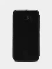 Черный чехол книжка для Samsung Galaxy J4 Plus, J4+, Самсунг
