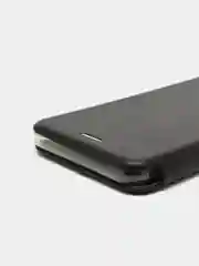 Черный чехол книжка для Samsung Galaxy J4 Plus, J4+, Самсунг